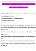 Multicultural Counseling Chapter 1-11&lpar;Solved&rpar;Questions And Answers 2022&period;