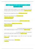 IDC1 Questions and Answers Latest Updated 2022