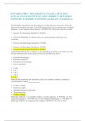 SOS NERC PREP - RELIABILITY EXAM LATEST 2024 ACTUAL EXAM QUESTIONS AND CORRECT DETAILED ANSWERS &lpar;VERIFIED ANSWERS&rpar; &vert;ALREADY GRADED A&plus;