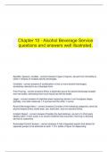  Chapter 10 - Alcohol Beverage Service questions and answers well illustrated&period;