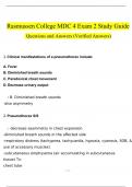 NUR 2755 / NUR2755: Multidimensional Care IV / MDC 4 Exam 2 Questions and Answers (2024 / 2025) (Verified Answers)