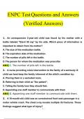 ENPC Test Questions and Answers (2024 / 2025) (Verified Answers)