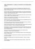 PRE-ASSESSMENT&colon; GLOBAL ECONOMICS FOR MANAGERS &lpar;UZC2&rpar;&period; 