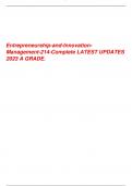 Latest Entrepreneurship-and-Innovation- Management-214-Complete LATEST UPDATES 2024