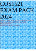 COS1521 EXAM PACK 2024 
