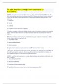 NCTRC Practice Exam Q's &lpar;with rationales&rpar; A&plus; Guaranteed&period;