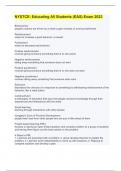 NYSTCE&colon; Educating All Students &lpar;EAS&rpar; Exam 2023