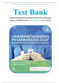 Test Bank for Understanding Pharmacology Essentials for Medication Safety&comma; 3rd Edition by M&period; Linda Workman & LaCharity