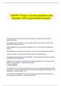   USPAP 15-Hour Course questions and answers 100&percnt; guaranteed success&period;