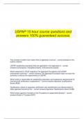   USPAP 15-hour course questions and answers 100&percnt; guaranteed success&period;