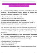 ATI Pharmacology Comprehensive Proctored 2019 A Exam&lowbar;Questions with Answers with Rationales