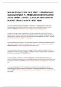 NGN RN ATI CAPSTONE PROCTORED COMPREHENSIVE ASSESSMENT 2019 A &sol; ATI COMPREHENSIVE PRACTICE 2019 A EXPERT CERTIFIED QUESTIONS AND ANSWERS ALREADY GRADED A&plus; NEW&excl; NEW&excl; NEW