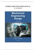 Solutions Manual Mechanical Engineering Design 3rd Edition By Ansel C. Ugural. ISBN 9780367513474.
