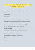 AAOS Emergency Care &lpar;EMT-B&rpar; EXAM &num;1 &lbrack;Chapter 1-12&rsqb;  with 100&percnt; Correct Answers