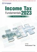 gerald whittenburg steven gill income tax fundamentals 2023 cengage 2023 with all chapters 100&percnt; complete solution guaranteed success
