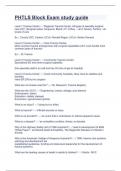 PHTLS Block Exam study guide&period;