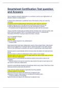 Smartsheet Certification Test question and Answers