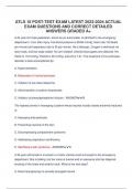 ATLS 10 POST-TEST EXAM LATEST 2023-2024 ACTUAL EXAM QUESTIONS AND CORRECT DETAILED ANSWERS GRADED A&plus;