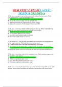 HESI EXIT V2 EXAM LATEST  2023&sol;2024 GRADED A