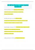 KS MPJE Review Latest Update Graded A&plus;