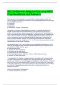 RN 2&period;0-Elsevier Adaptive Quizzing-HESI Prep Questions and Answers