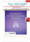 FULL TEST BANK For Women's Gynecologic Health 3rd Edition by Kerri Durnell Schuiling (Author) [answer key at the end of each chapter] Latest Update 2024 Graded A+.  
