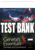 Test Bank For Genetics Essentials - Fifth&nbsp;Edition &copy;2021 All Chapters - 9781319356279
