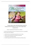 Nursing for Wellness in Older Adults Miller 8th Edition Test Bank With All Chapter Questions and Detailed Correct Answers 100&percnt; Complete Solution Guaranteed Success