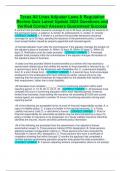 Texas All Lines Adjuster Laws & Regulation Review Quiz Latest Update 2024 Questions and Verified Correct Answers Guaranteed Success