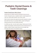Pediatric Dental Exams & Teeth Cleanings