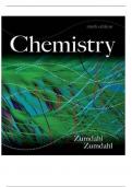 Zumdahl Chemistry  9th Edition  Test Bank  &lbrace;Test Bank for AP Chemistry Zumdahl  9th edition Paperback&rcub;