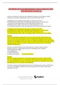 RN HESI Exit Exam Remediation Latest Update for 2023 with Rationales Graded A&plus;&period;