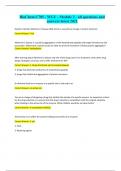 BioChem C785 - WGU - Module 2 - all questions and answers latest 2021