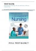 Test Bank For Fundamentals of Nursing: The Art and Science of Person-Centered Care 10th Edition by by Carol R. Taylor, Pamela B Lynn||ISBN NO:10,1975168151||ISBN NO:13,978-1975168155||All Chapters||Complete Guide A+