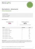 RELIAS Dysrhythmia - Advanced A Clinical Assessment 2024QUESTIONS & ANSWERS ( A+ GRADED 100% VERIFIED)