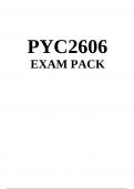 PYC2606 EXAM PACK 2023