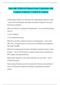 Maryville NURS 615 Pharm Exam 2 Questions with  Complete Solutions