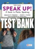 Test Bank For Speak Up! - Sixth Edition ©2023 All Chapters - 9781319496913