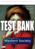 Test Bank For A History of Western Society, Combined Edition - Fourteenth Edition ©2023 All Chapters - 9781319480332