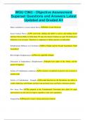 WGU C963 - Objective Assessment Superset Questions and Answers Latest Updated and Graded A&plus;