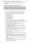 Bestuursrecht en bestuurskunde tentamen met 40 vragen inclusief antwoorden
