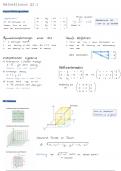 Komplette Abiturzusammenfassung Lineare Algebra