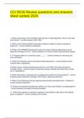 RCIS Practice Test questions Bundled exam&period;