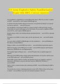 US Army Explosive Safety Familiarization Exam with 100&percnt; Correct Answers