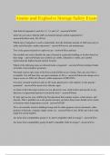 Ammo and Explosive Storage Safety Exam