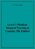 Lewis’s MedicalSurgical Nursing in Canada, 5th Edition