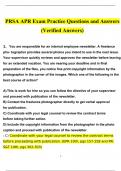 PRSA APR Exam Practice Questions and Answers &lpar;2024 &sol; 2025&rpar; &lpar;Verified Answers&rpar;