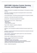 NUR 3028&colon; Infection Control&comma; Nursing Process&comma; and Surgical Asepsis