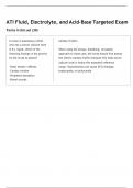 ATI Fluid&comma; Electrolyte&comma; and Acid-Base Targeted Exam