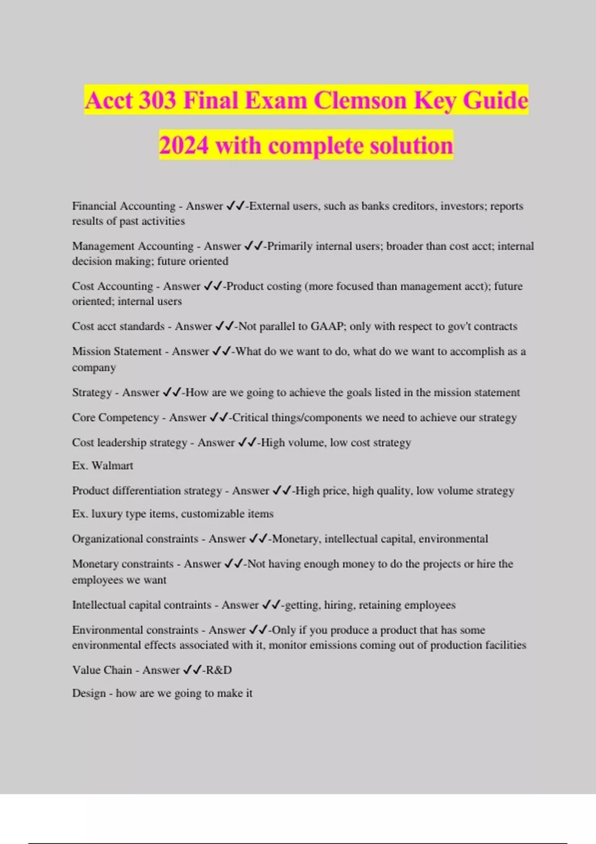 acct-303-final-exam-clemson-key-guide-2024-with-complete-solution